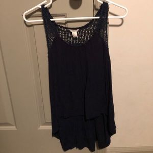 Forever 21 navy top